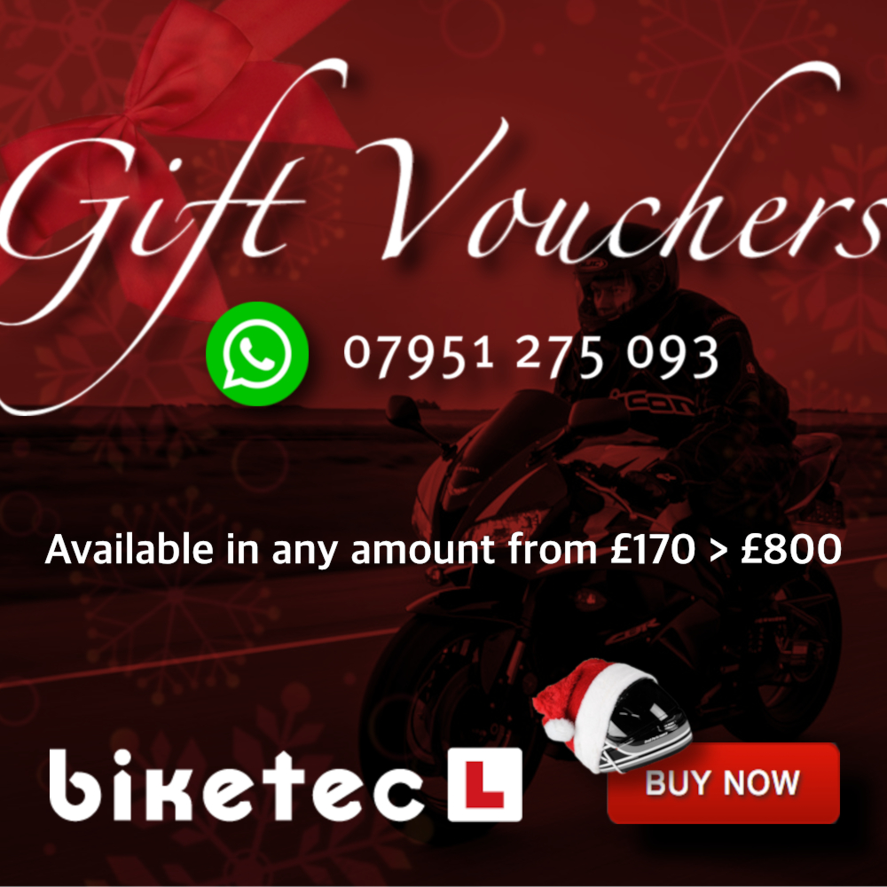 Motorcycle Training Gift Vouchers, Aberdeen - Biketec Motorcycle Training, Aberdeen, Scotland